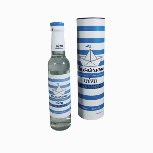 Ouzo Nisiotissa, 200 ml Flasche